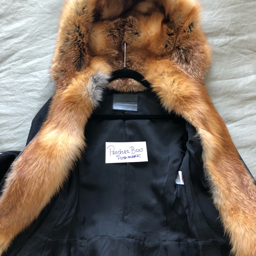 Rare Bally Wool and Fox Fur Jacket - Picture 7 of 9